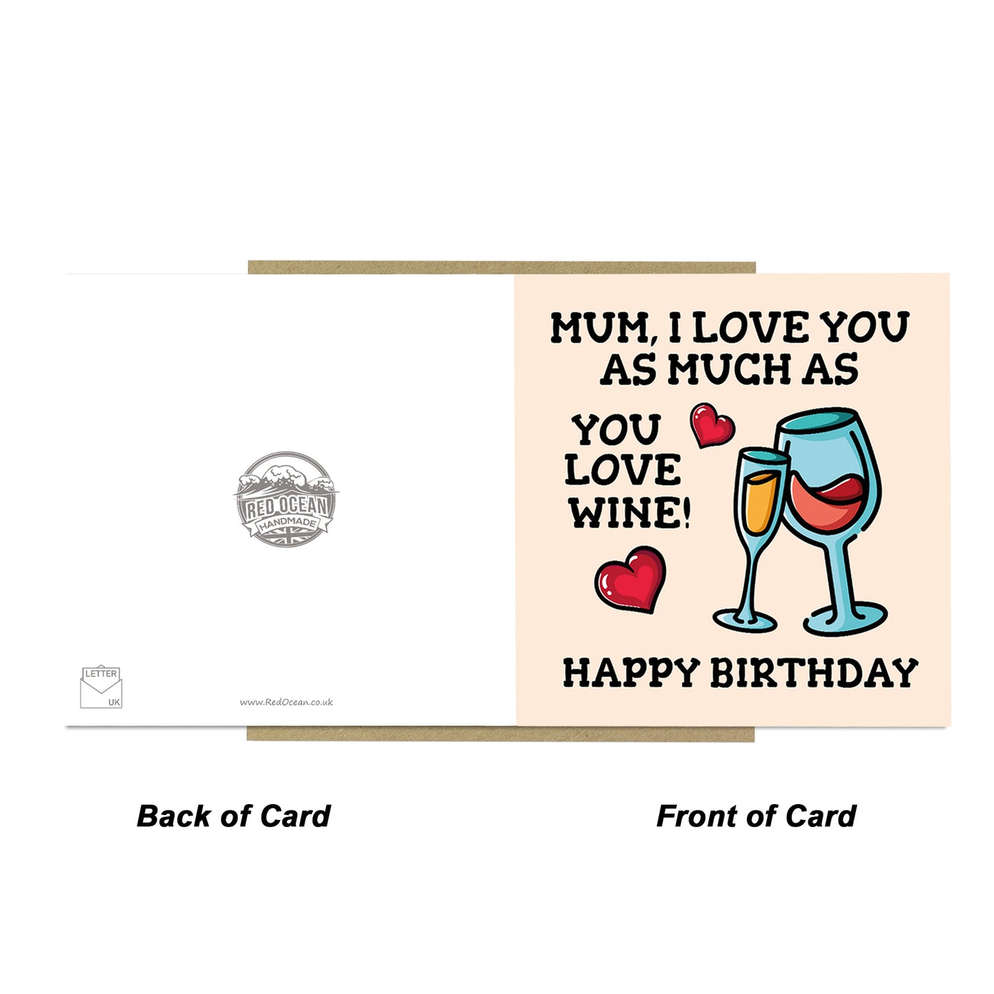 Mum Birthday Card Funny, Birthday Card Mum, Mum Birthday Card