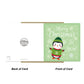 Christmas Card For Children Teacher Cute Penguin Design Xmas