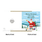 Merry Christmas Happy New Year Card For Friends and Family