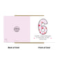 6th Wedding Anniversary Card With Envelope 6th Anniversary Cards