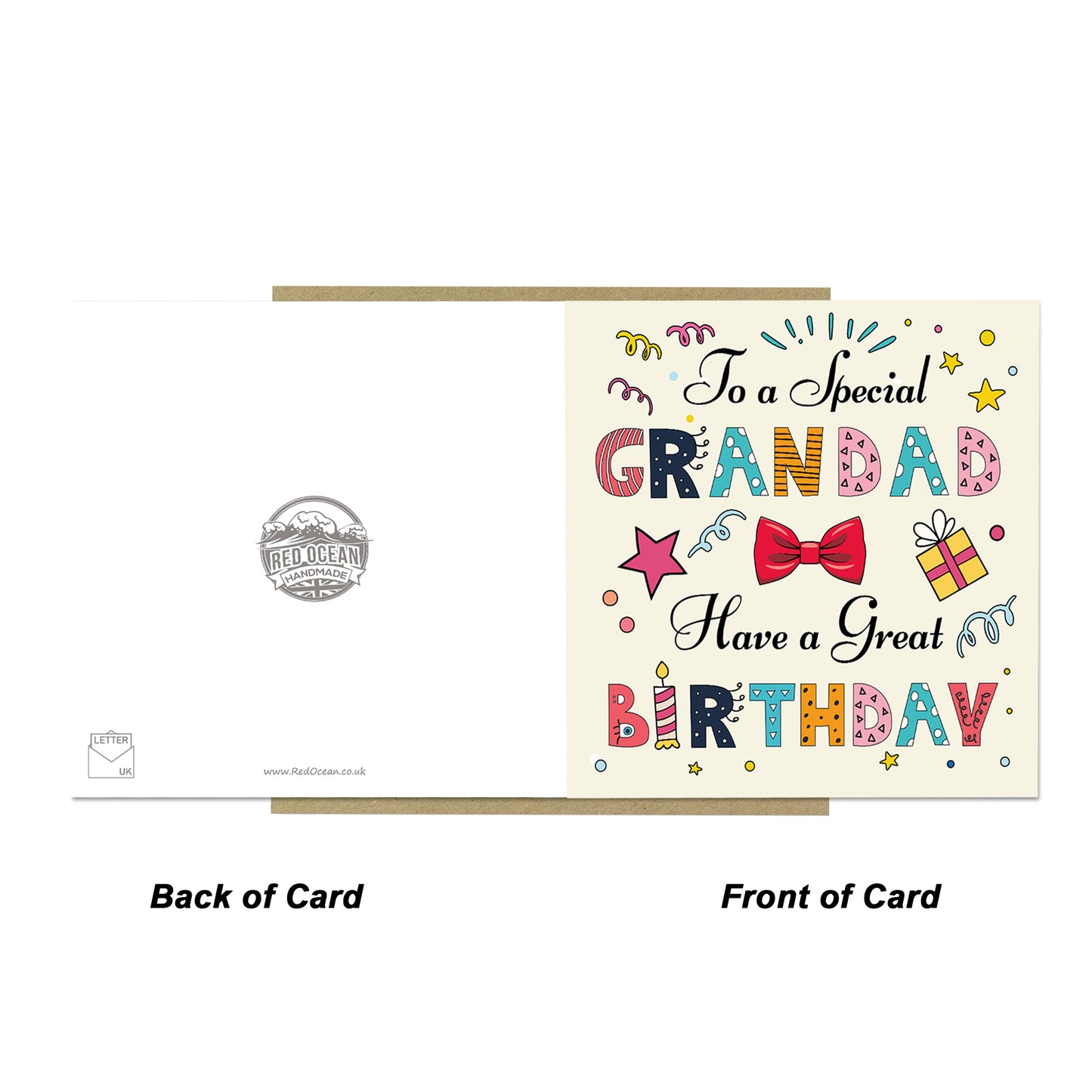 Grandad Birthday Card Happy Birthday Card For Grandad For Him