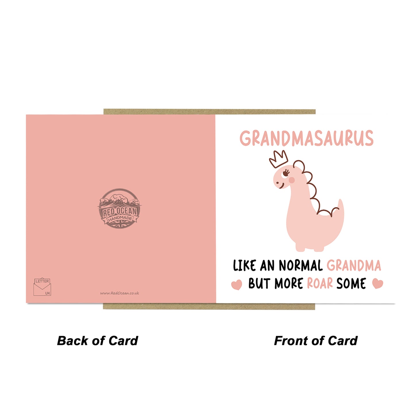 Grandma Birthday Card for Her Grandmasaurus Grandma Card