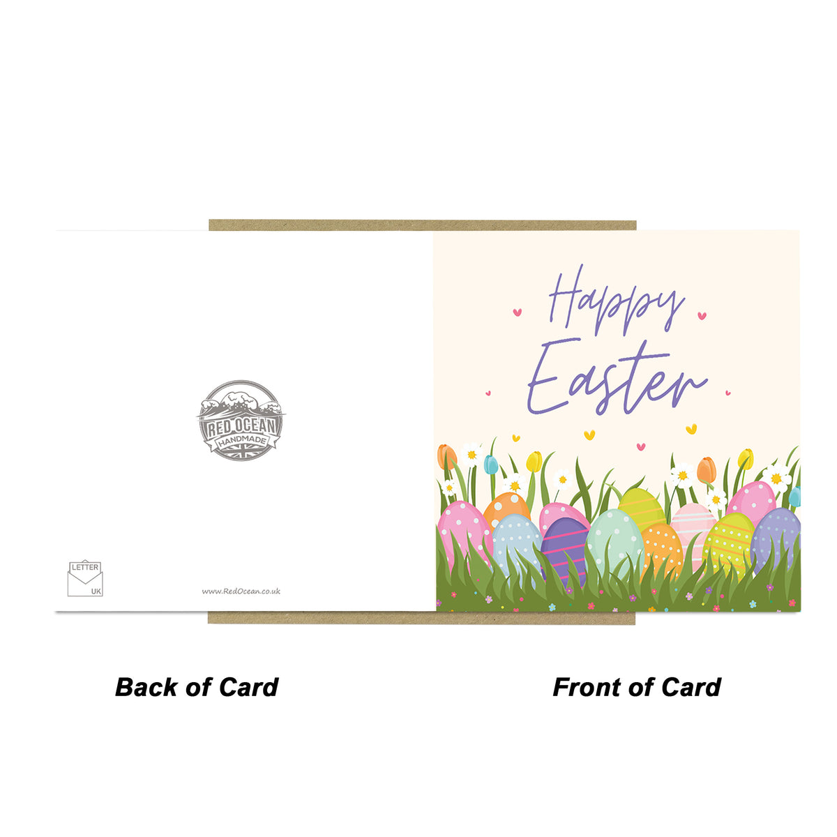 Easter Card, Pastel Easter Card, Card For Easter, Easter Wishes