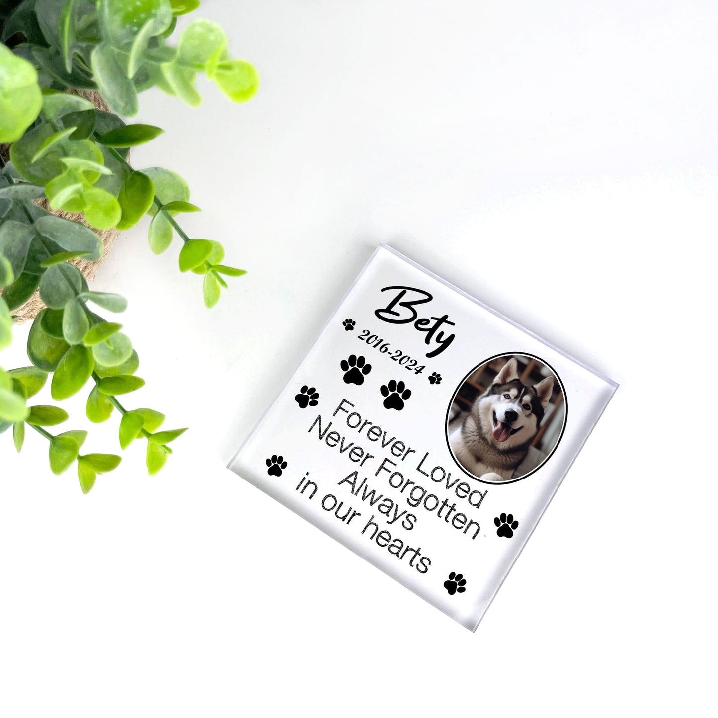Pet Memorial Gifts Custom Pet Memorial Plaques Personalised