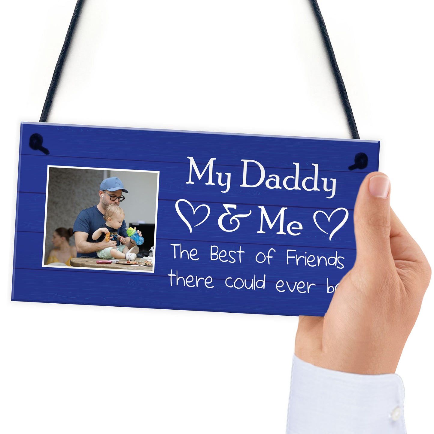 My Daddy And Me Plaque Gift For Daddy For Birthday Christmas