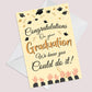 Graduation Card For Daughter Son Granddaughter Grandson
