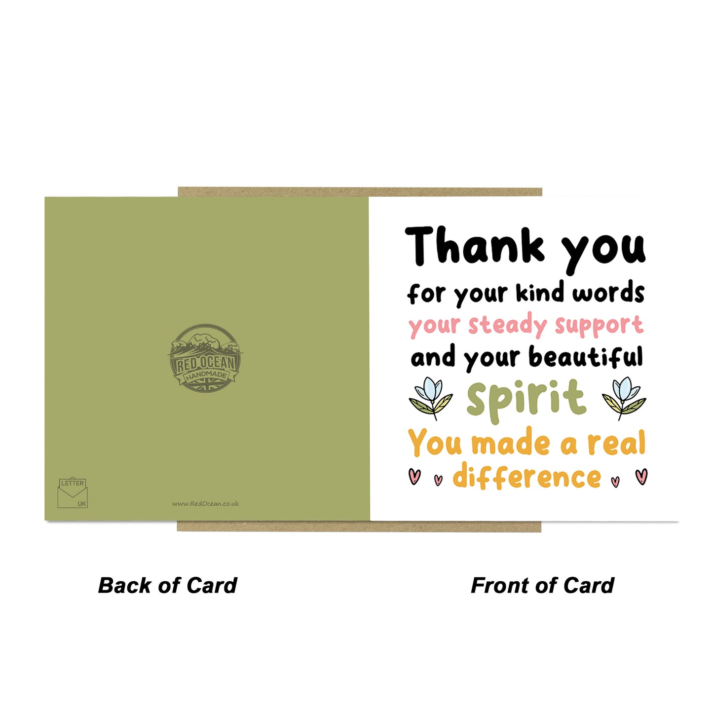 Card For Teacher Volunteer Teaching Assistant Mentor Tutor