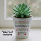 THANK YOU GIFT For Teacher Plant Pot 10cm x 9cm Gift For Teacher