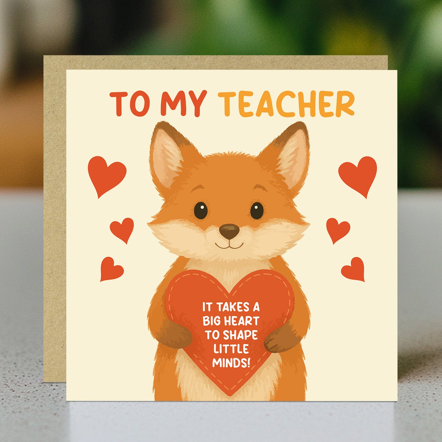 Teacher Appreciation Thank You Cards Thank You Greeting Card