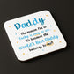 Gifts For Daddy DADDY COASTER Daddy Birthday Gift For Christmas