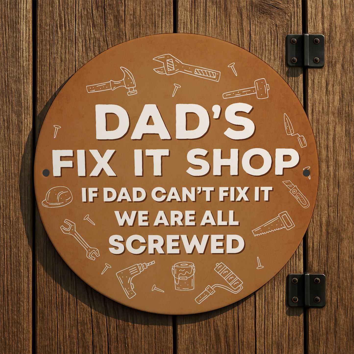 Funny Gift For Dad For Birthday Fathers Day DADS FIX IT SHOP
