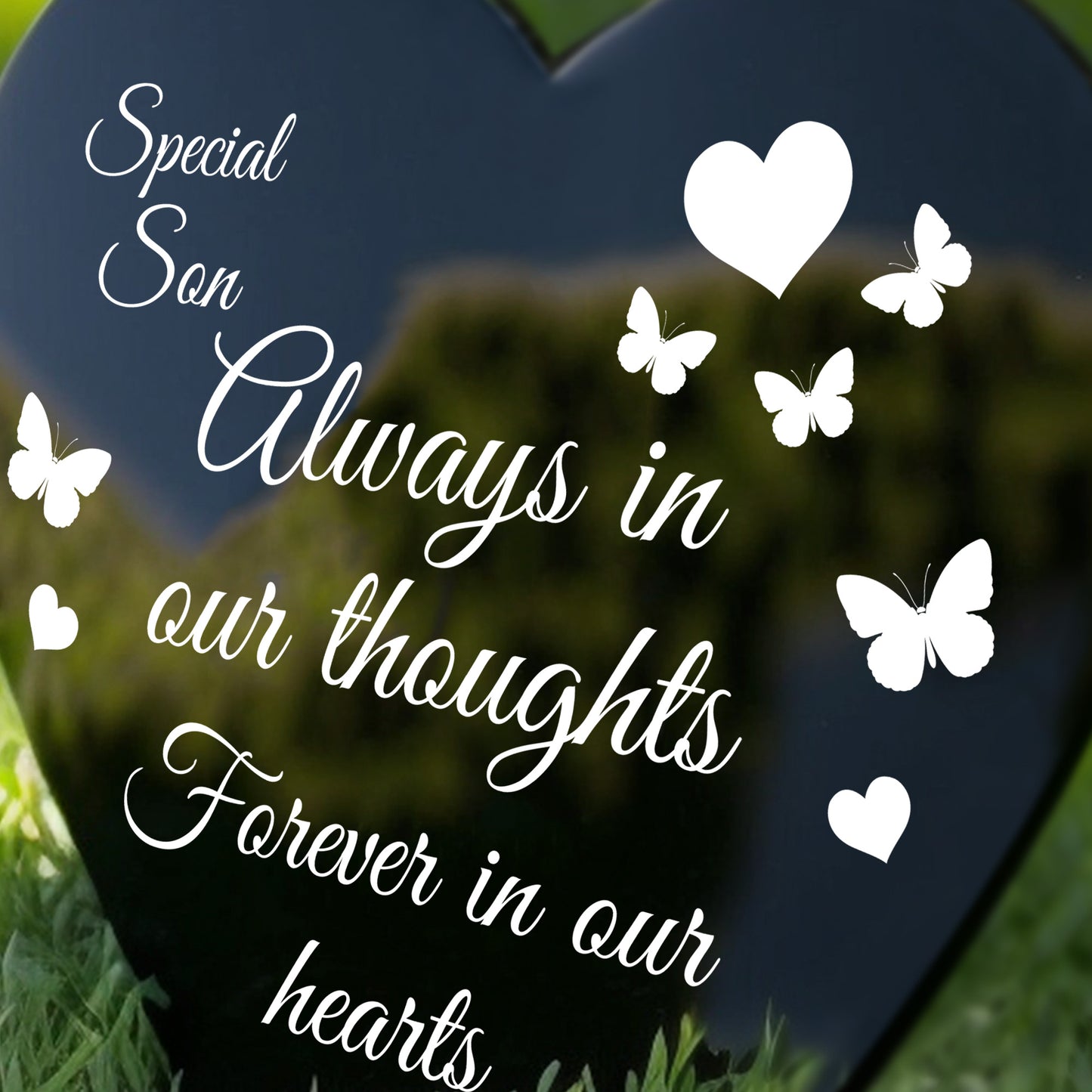 Son Memorial Plaque Graveside Grave Memorial Stake Memorial Gift