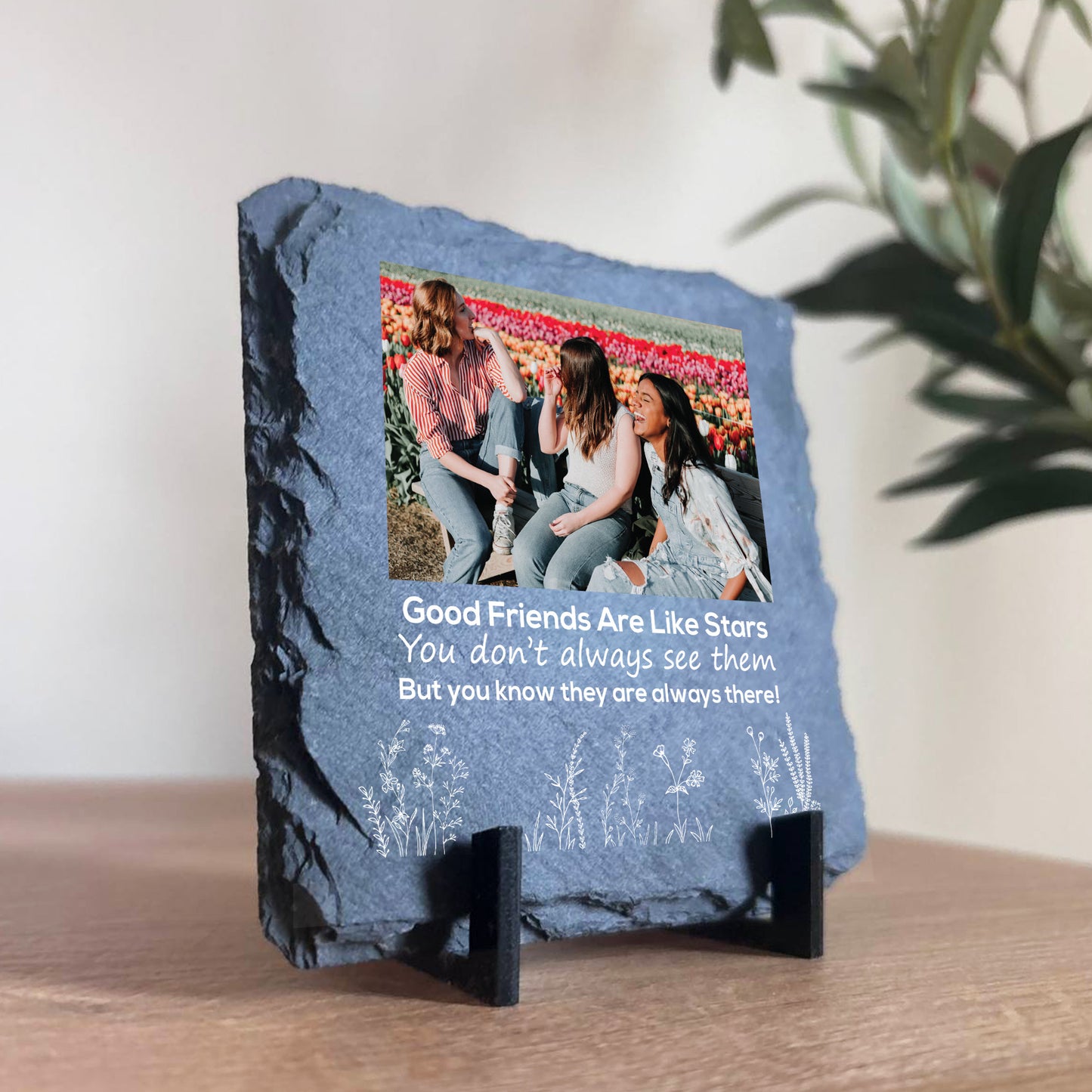Personalised Plaque For Best Friend Friends Are Like Stars