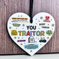 Funny Gift For Colleague You Traitor Hilarious New Job Gifts