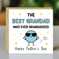 Fathers Day Card For Grandad BEST GRANDAD Whoever Grandadded