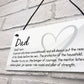 Dad Gifts For Fathers Day Birthday Birthday Noun Plaque Novelty
