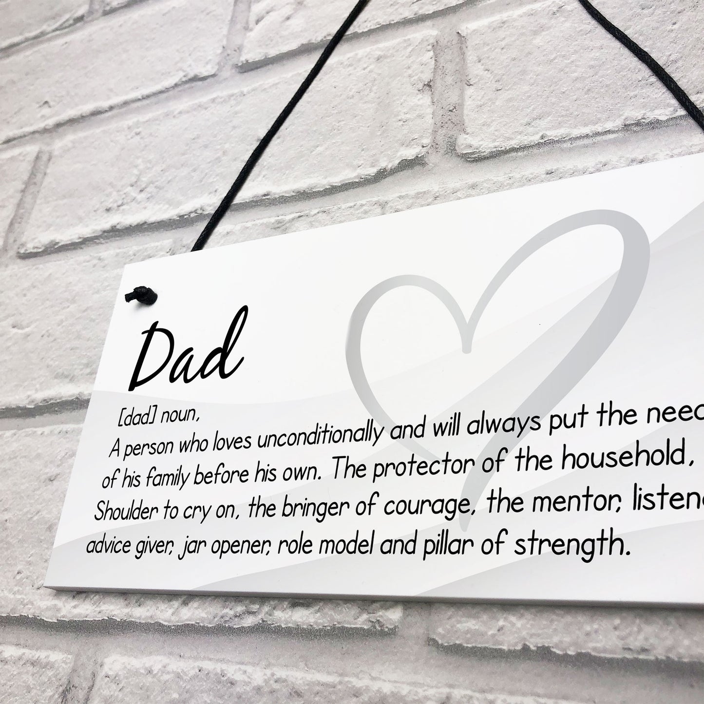Dad Gifts For Fathers Day Birthday Birthday Noun Plaque Novelty