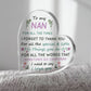 Nan Heart Acrylic Plaque Gifts for Nan Christmas Birthday