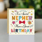 Nephew Birthday Card Child Birthday Card For Nephew Birthday