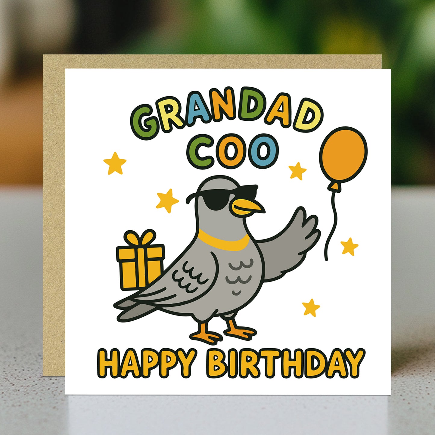 Funny Card For Grandad For Birthday GRANDAD COO Card