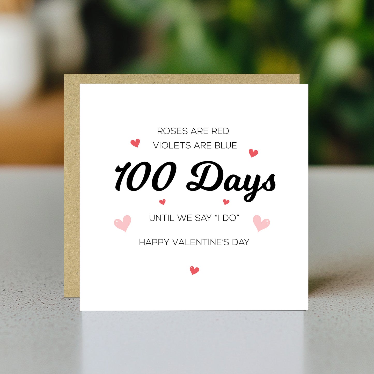 Personalised Fiance Valentines Card For Fiance Valentine's Card
