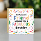 Friend Birthday Card Best Friend Birthday Card Bestie BFF