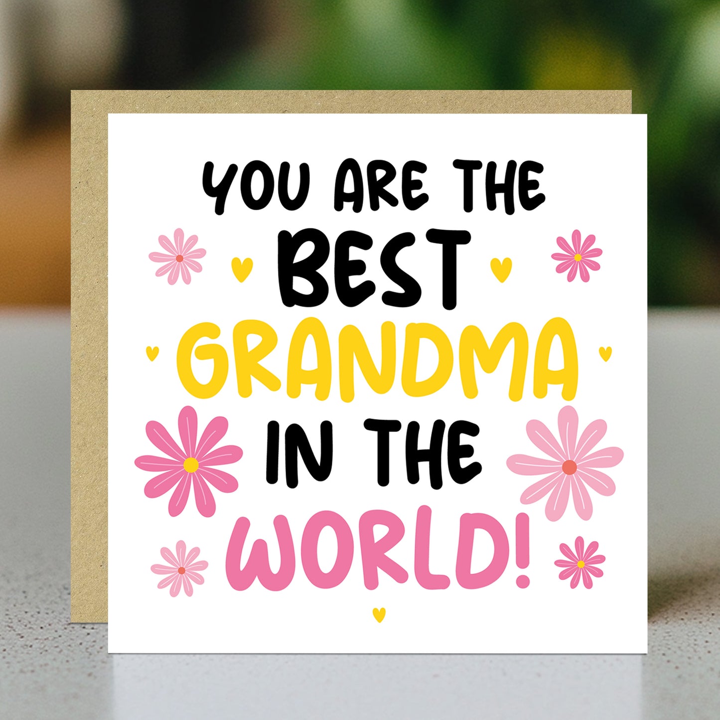 Card For Grandma Birthday Christmas Grandma Card From Grandchild
