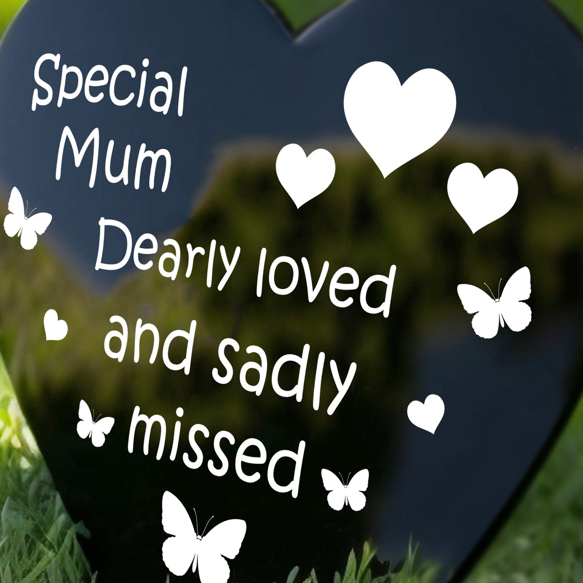 Mum Memorial Grave Plaque Graveside Decoration Plaque Memorial