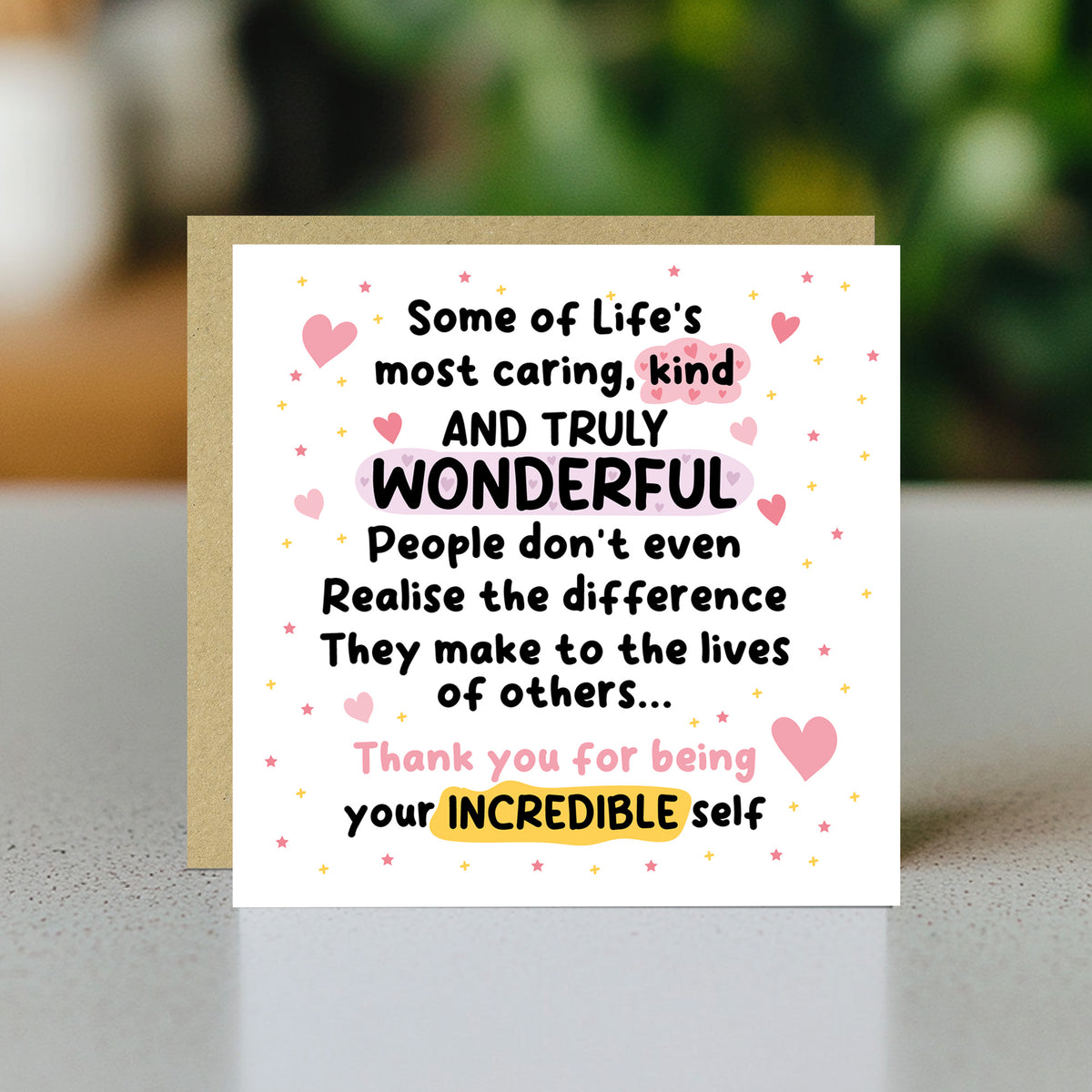 Thank You Card For Friend Colleague Volunteer Birthday Card