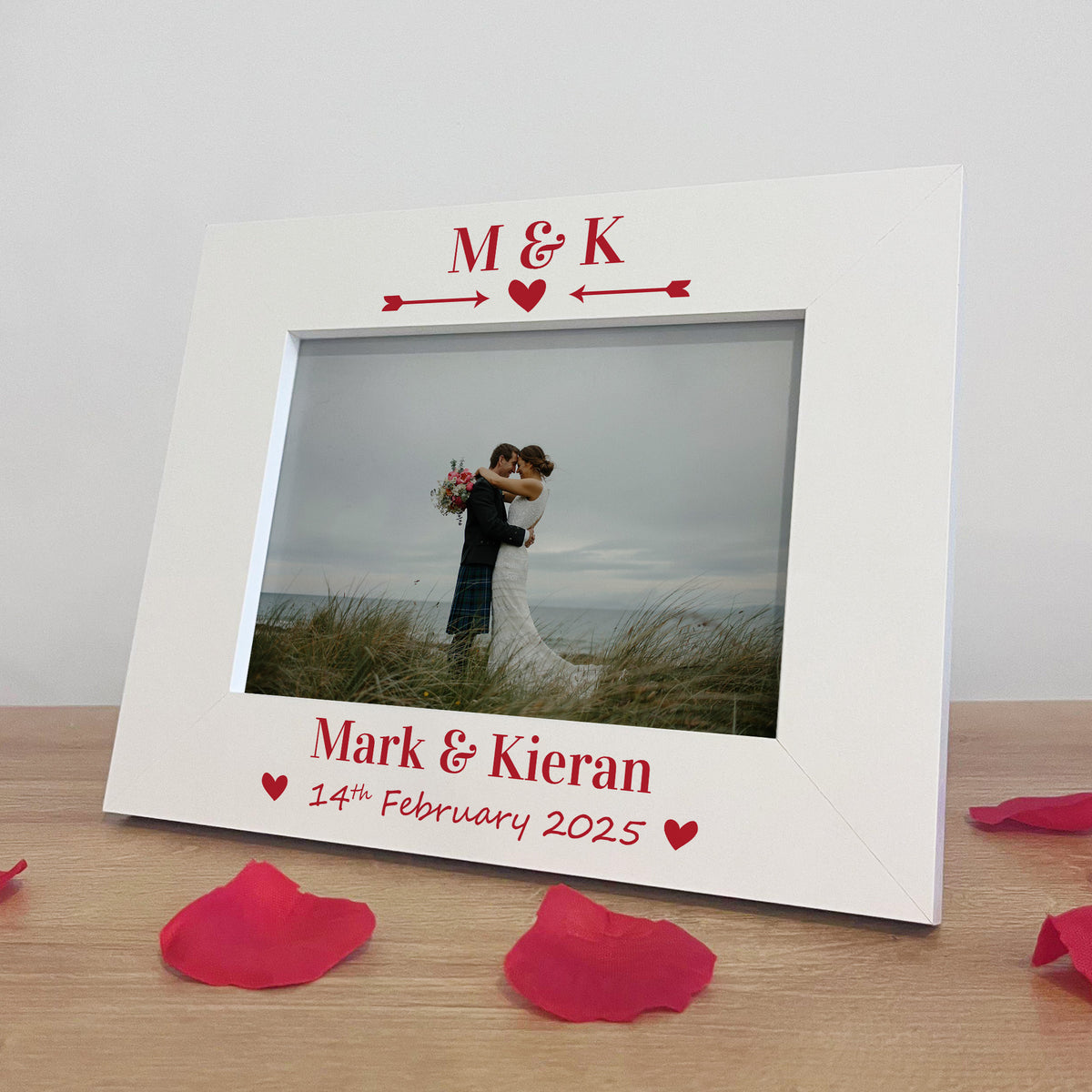 Personalised Couples Gift For Boyfriend Girlfriend Photo Frame