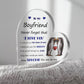 Never Forget That I Love You Gift For Boyfriend Acrylic Plaque