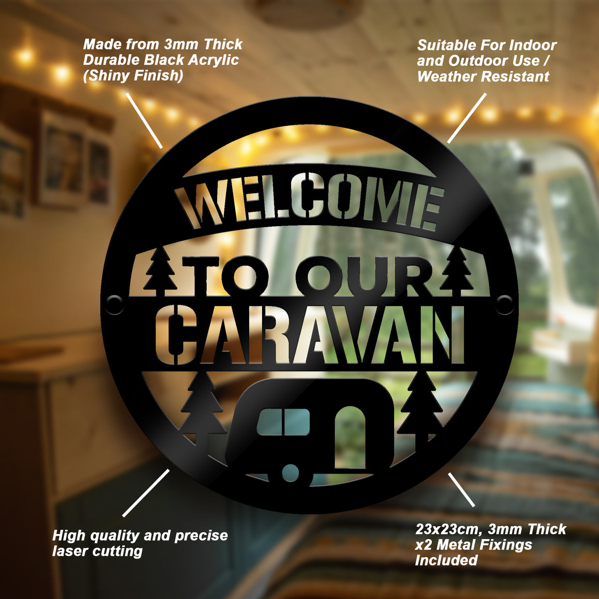Welcome Sign For Caravan Funny Caravan Gift For Caravan Lover