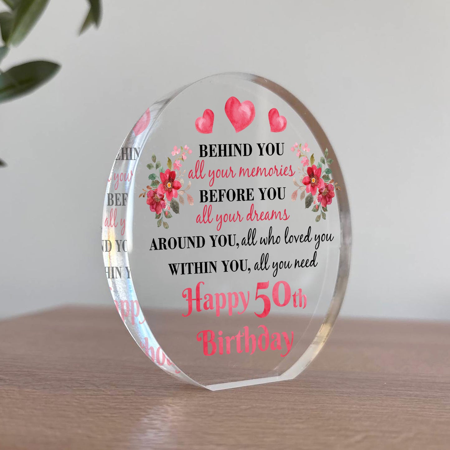 Novelty 50th Birthday Gifts For Mum Auntie Sister Friend Inspira