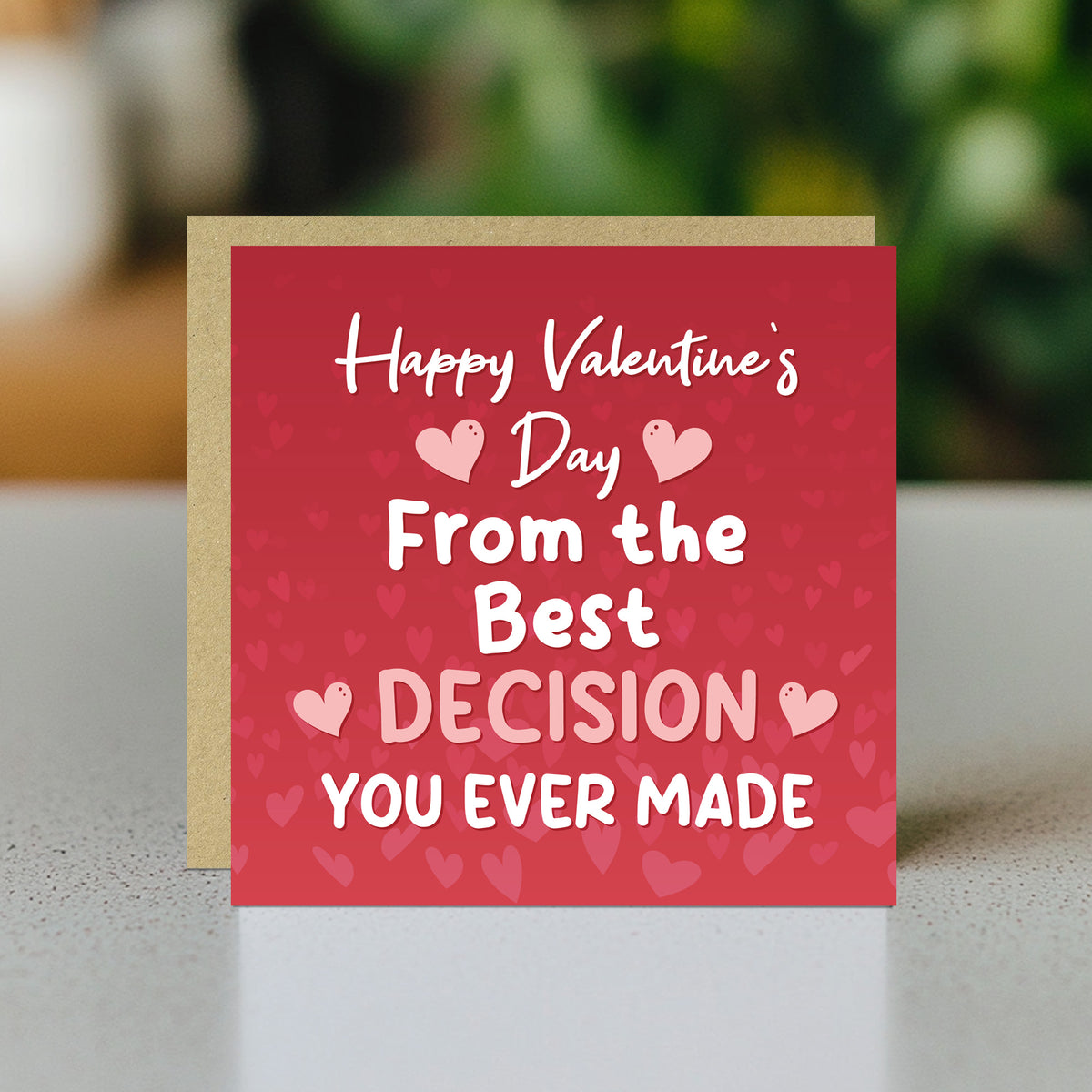 Valentines Day Card for Wife Husband Girlfriend Boyfriend