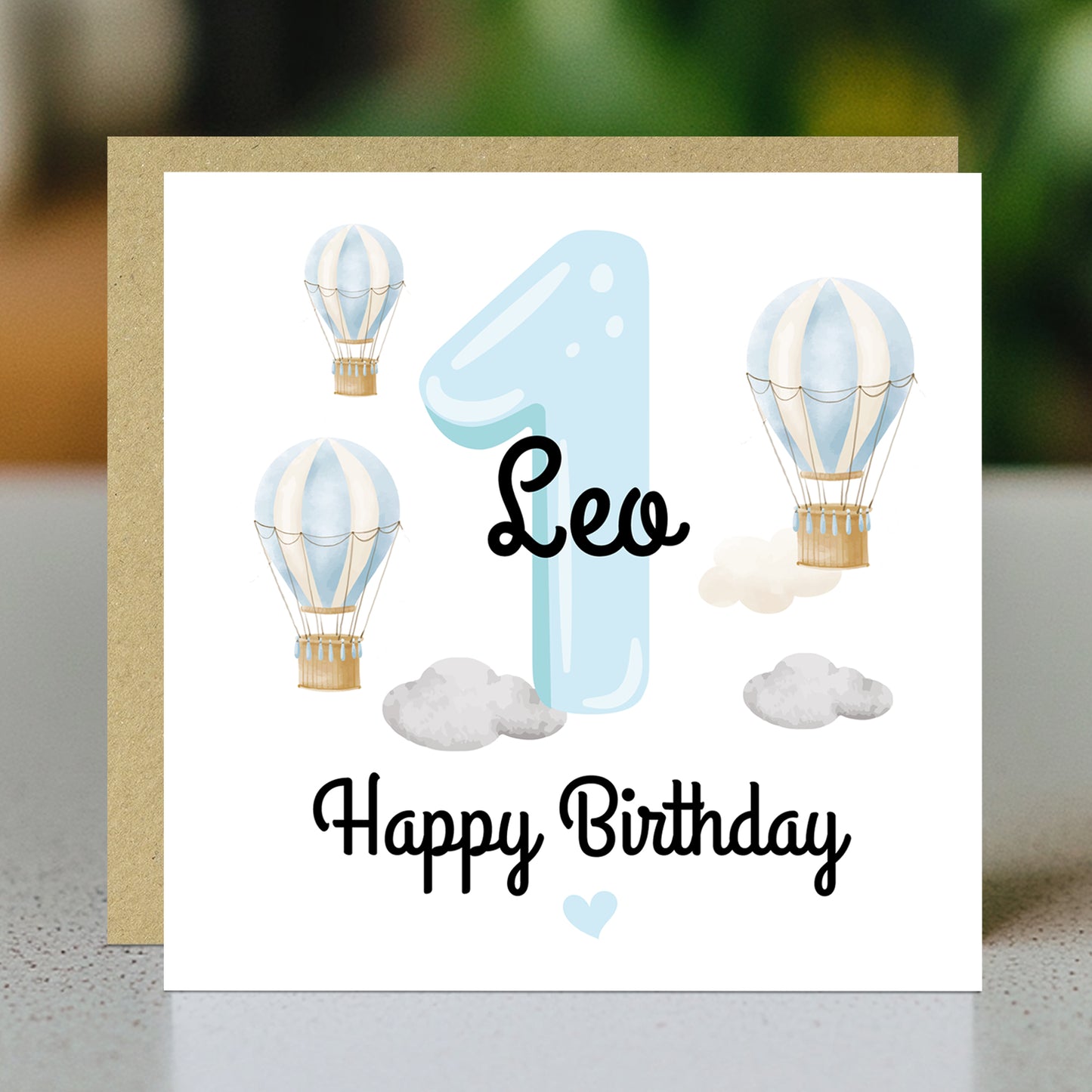 1st Birthday Card For Baby Boy Son Grandson Nephew Brother