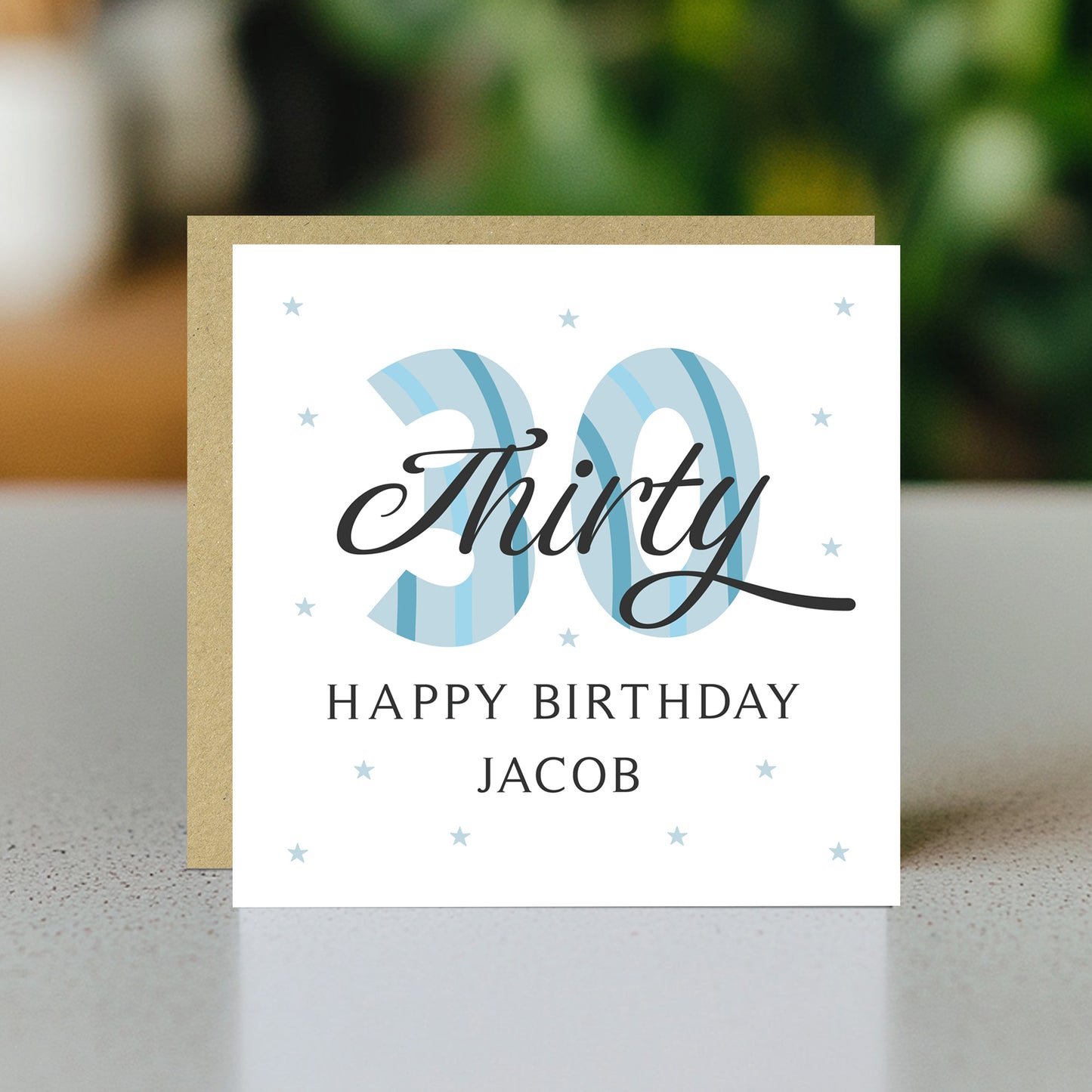 Personalised 30th Birthday Cards For Men Dad Brother Uncle Son