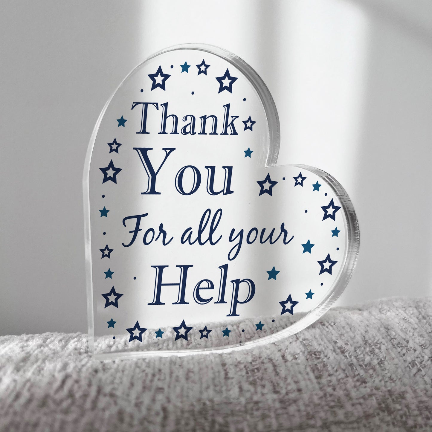 Thank You For All Your Help Gift For Teacher Colleague Volunteer