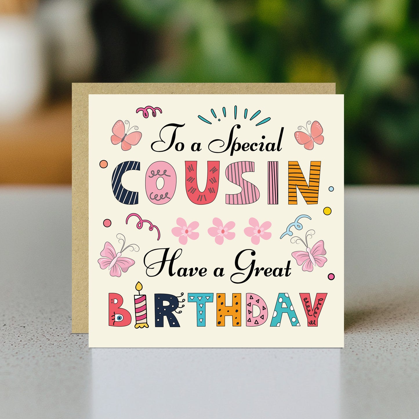 Cousin Birthday Cards Happy Birthday Card For Cousin Girl