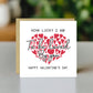 Valentines Card Special Card For Boyfriend Lucky Card Husband