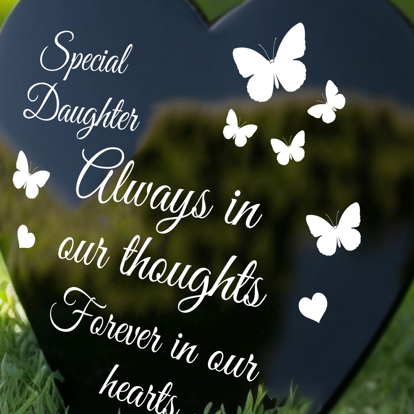 Daughter Memorial Stake Graveside Marker Garden Memorial Gifts