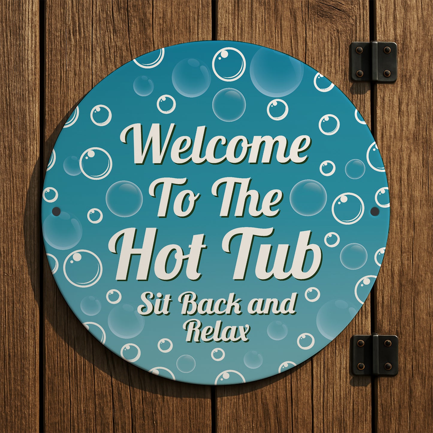Hot Tub Sign For Outdoor Welcome To The Hot Tub Sign For Wall
