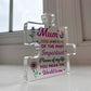 Mum Gifts Important Pieces Of My Life Thank You Gift For Mum