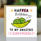 Funny Happy Birthday Card For Girlfriend With Kraft Envelope