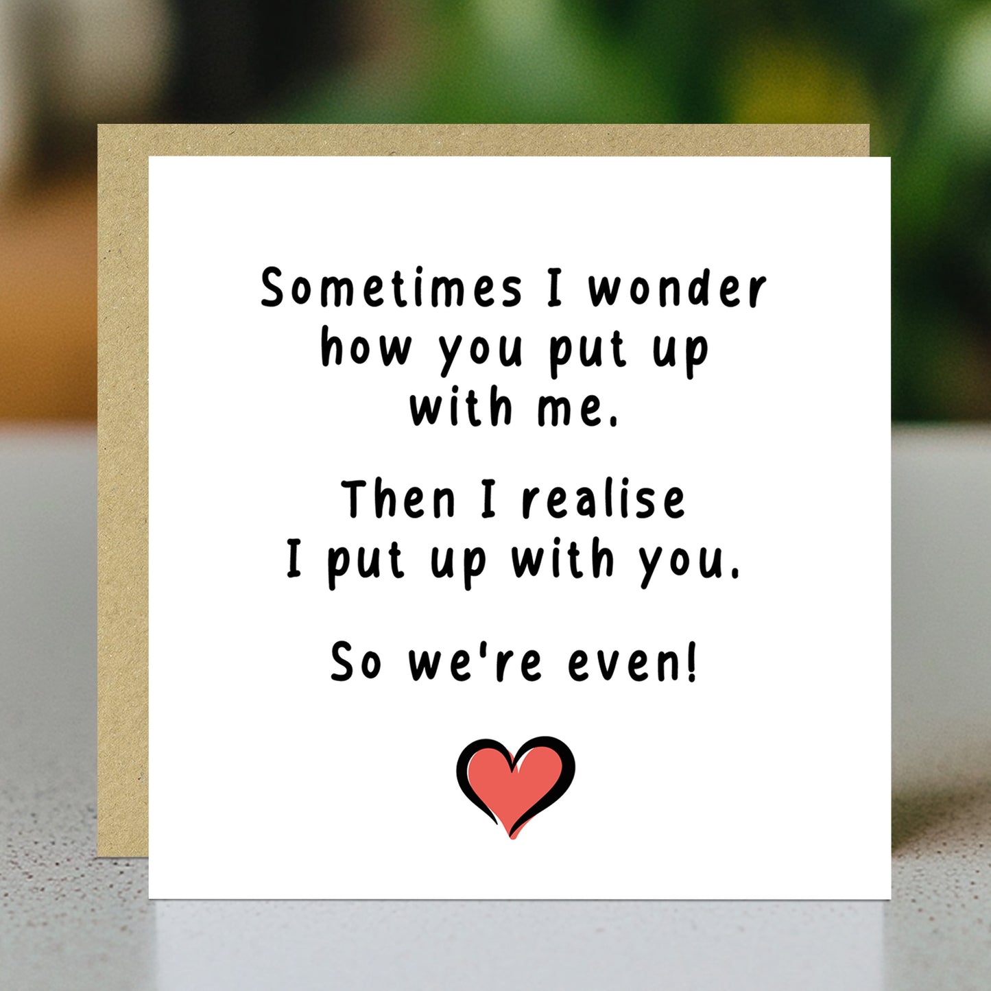Funny Birthday Anniversary Card For Husband Wife Boyfriend