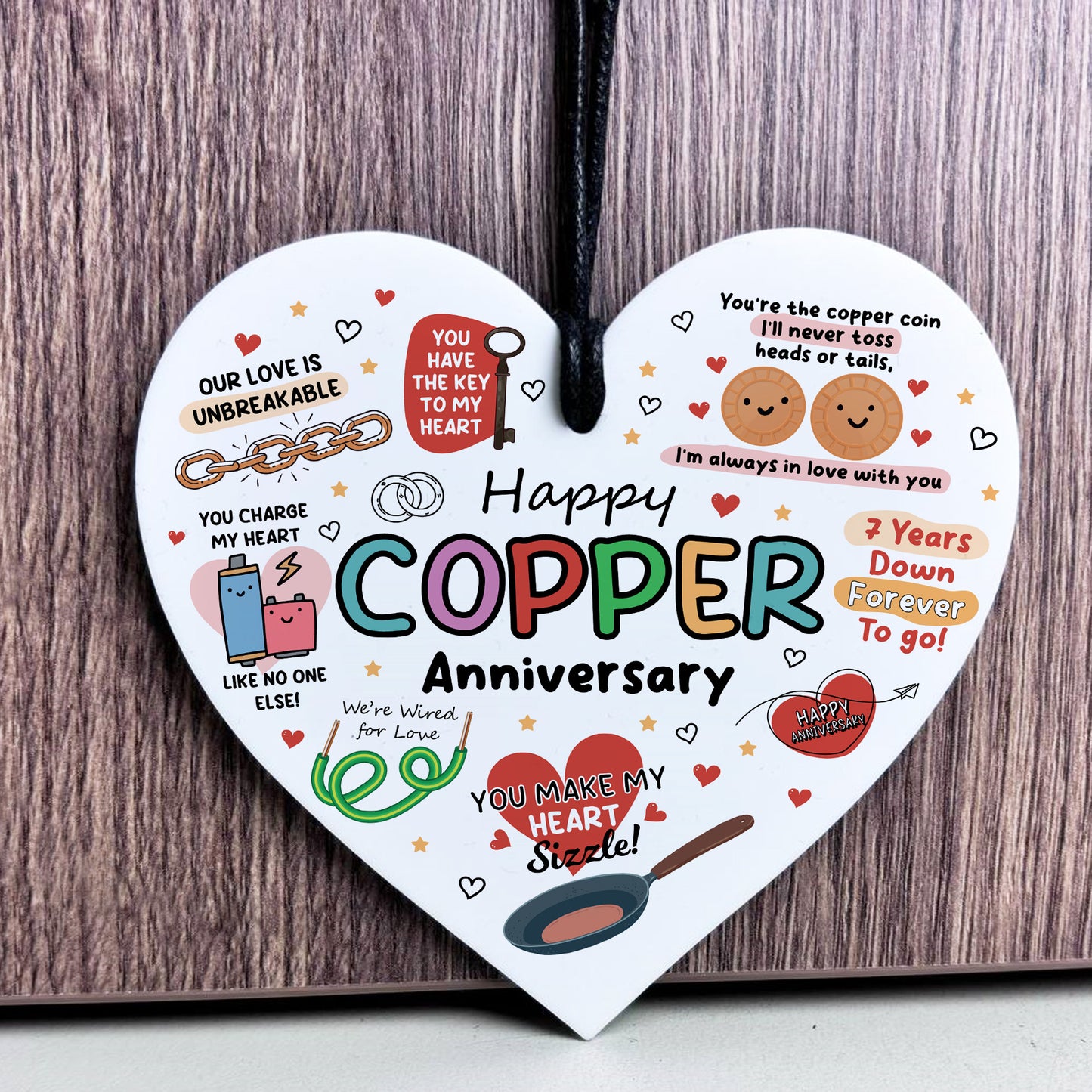 Funny 7th Anniversary Gift Bronze Anniversary Gifts For Husband
