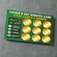 Father's Day Scratch Card Novelty Gift For Dad Gift For Him Men