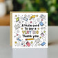 Thank You Card For Teacher, Card For Him Her Appreciation Card