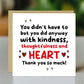 Thank You Card For Volunteer Friend Teacher Teaching Assistant