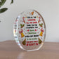 Christmas Gift For Teacher Acrylic Plaque Teaching Assistant