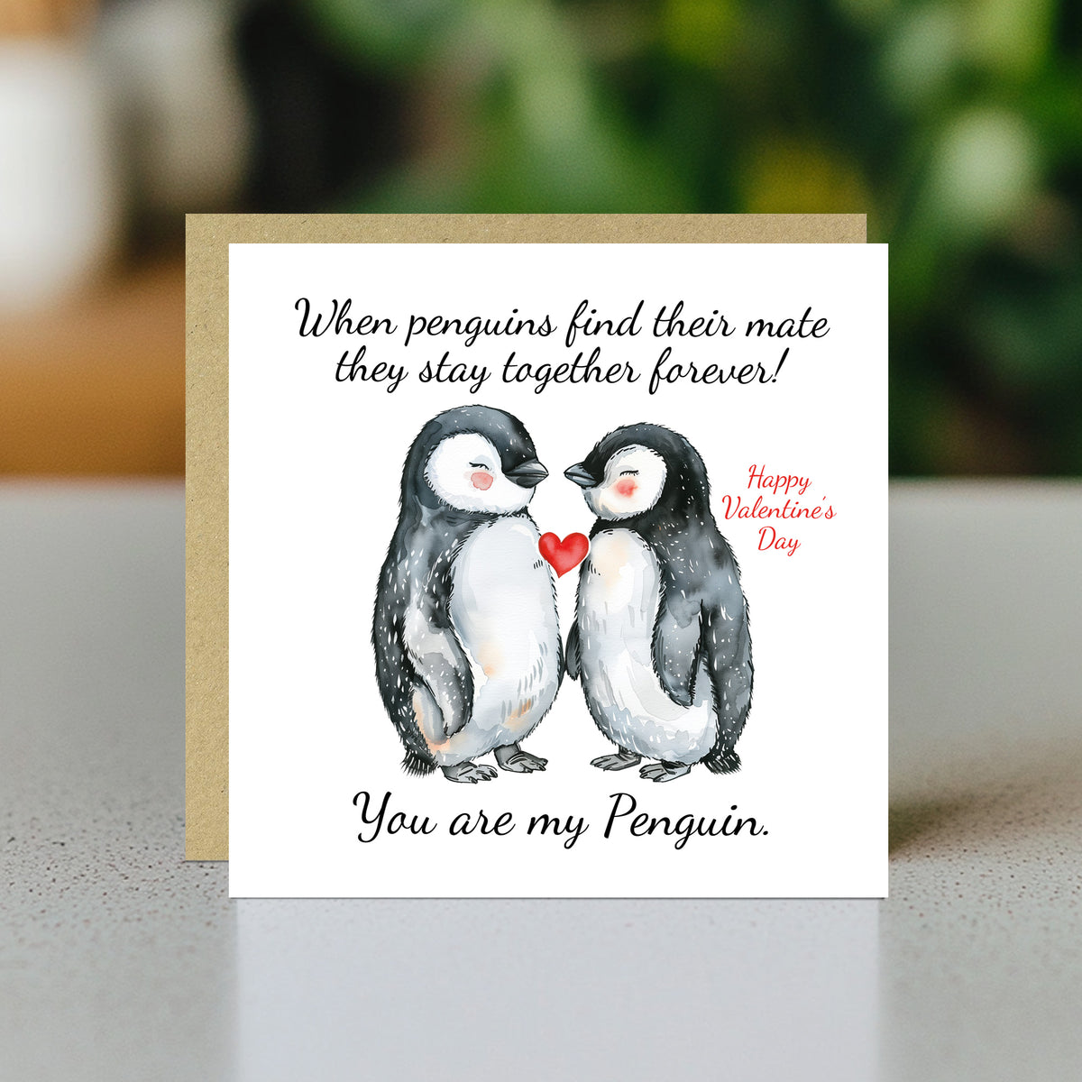 Valentines Day Card For Him Her Romantic Card For Partner